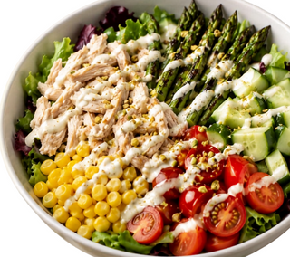 Poke bowl pollo garden