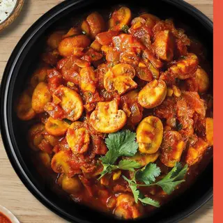 Bhaji de champiñones 