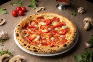 Pizza Toscana Ø 26cm - D