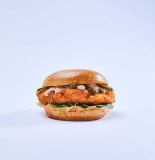 Hot Kricky Chicken Burger