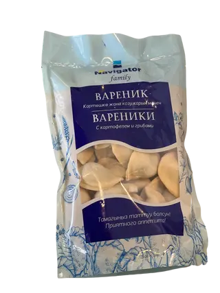 Вареники с картофелем и грибами (450 гр.)