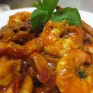 Vindaloo Con Crevette