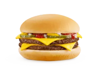 Burger Double Cheese