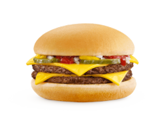 Burger Double Cheese