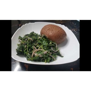 Ugali (Brown/Wimbi Mix), Mboga & Soup