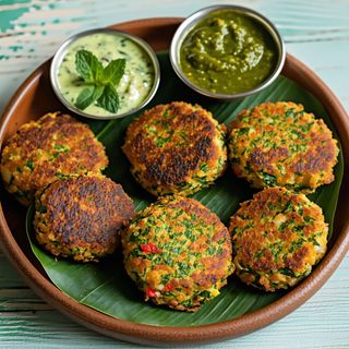 Vegetable Hariyali Chop