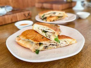 Panini Poulet Aux Champignons