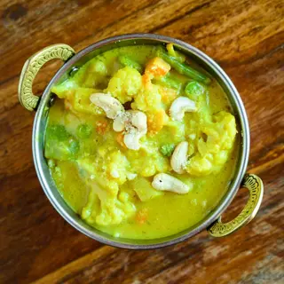 Korma de Verduras (Vegano).