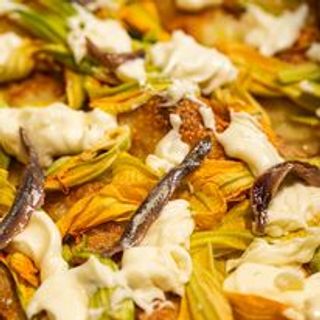 Zucchine e Alici teglia intera