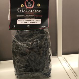 Busiata trapanese corta al nero di seppia 500 gr
