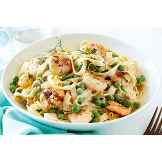 Prawns Fettucine