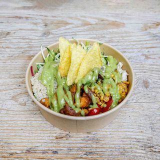CHICKEN & GUACAMOLE PROTEIN BOWL