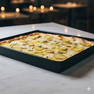 Patate e mozzarella in teglia