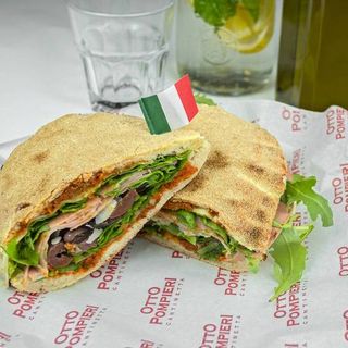 Pizza Sandwich Mortadella