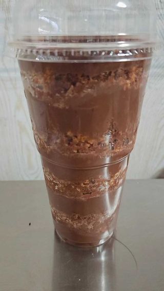 Bolo no pote 600g brigadeiro