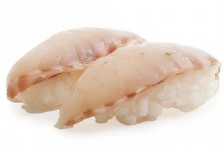 Nigiri de lubina (2 pzs.)
