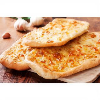 Pizza de pan de ajo