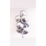Baloane Crom Argintii