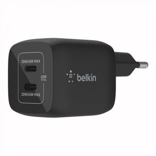 Cargador De Pared Belkin Boostcharge Pro 45W Negro - 0745883844043
