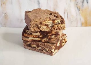 Palha Italiana de Chocolate Belga