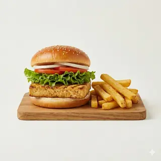Hamburguesa De Tofu Vegana