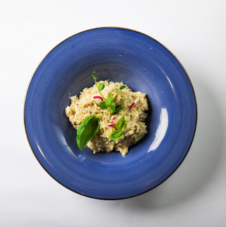 Risotto s tikvicama i gamberima
