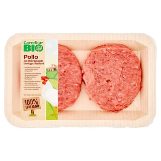 Carrefour Bio Hamburger di Pollo Biologico