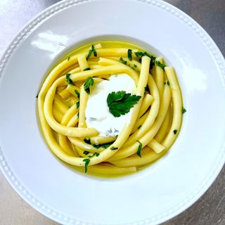 Mezza Zita with Sour cream