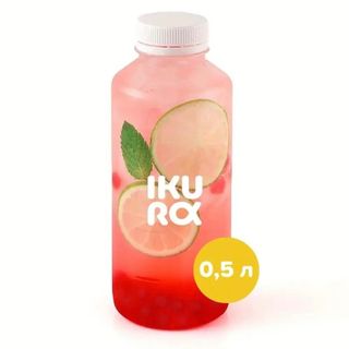 Strawberry bubble ice