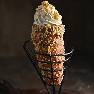 Кюртош з Горіховий Бум і начинкою крем-пломбир ванільний