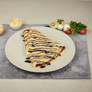 Palačinka sa eurokremom i plazma keksom