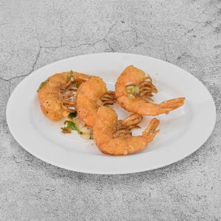 Gambas Asadas A La Pimienta