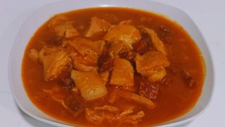 Callos De Ternera Con Chorizo