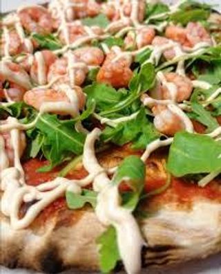 Pizza Gamberetti      