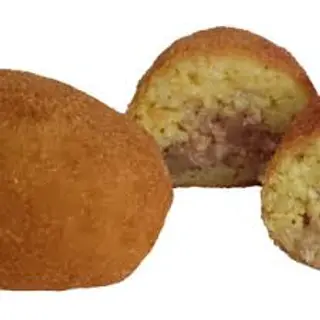 Arancina pesce spada e melanzane
