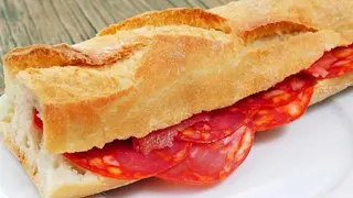 Bocadillo Frío De Chorizo