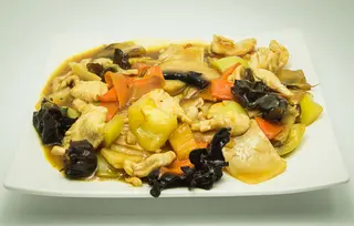 Pui in sos curry
