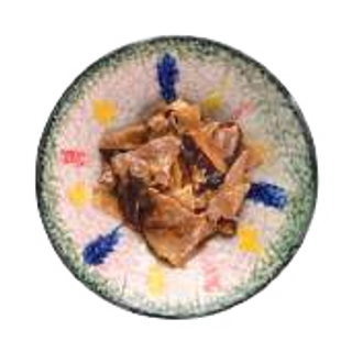 Manzo con bambù e funghi