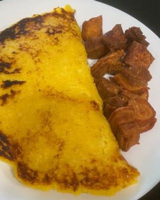 Cachapa De Chicharrón