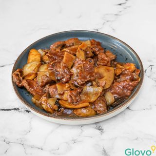 Ternera Con Salsa De Ostras