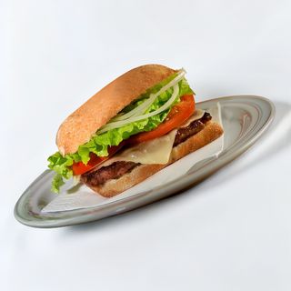 Hamburguesa 4x4 Con Bacon Y Queso