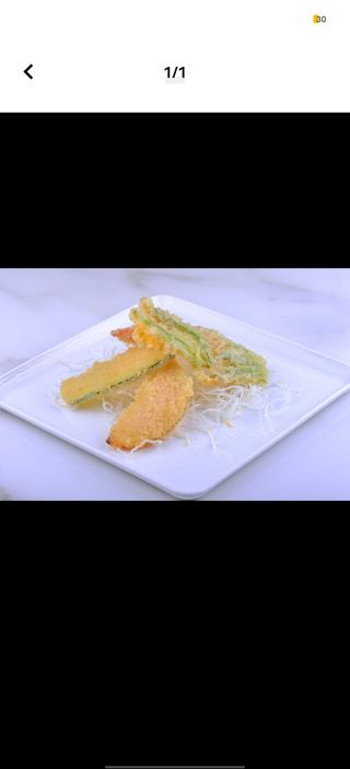 13 Yasai tempura 6 pezzi tempura di verdure miste