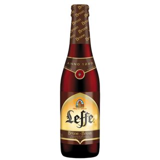 Leffe brune beer