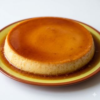 Flan bautizado