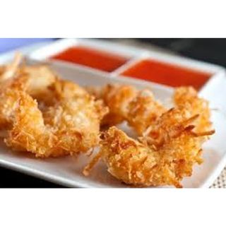 Golden Fried Prawns
