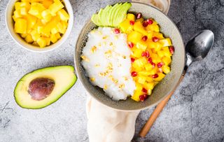 Mango sticky rice *