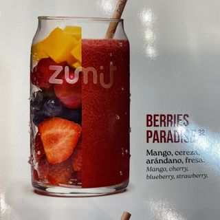 B2 Mango cereza arandano fresa 