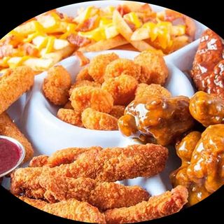 Combo Pack Cruxi Pollo 12 ud (nuggets + Tiras crujientes + fingers + alitas con patatas 100gr