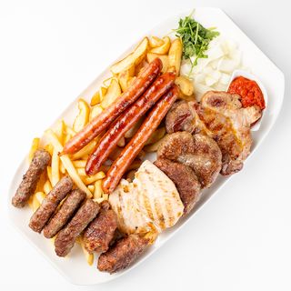 Grill plata za 4 osobe