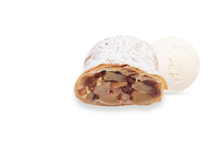 Strudel cu mere în stil vienez
